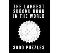 Never Ending Qui The Largest Sudoku Book In The World - 3000 PUZZLE (Tascabile)