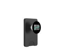 Never Ever Give Up Cool Inspirational Motivational Quotes PopSockets PopWallet per MagSafe
