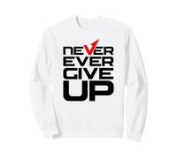 Never Ever Give Up Inspirational Motivational Quotes Sayings Felpa