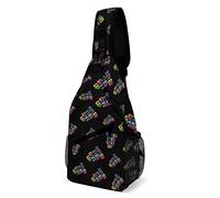 Never Ever Give Up Sling Bag Crossbody Backpack Travel Chest Daypack