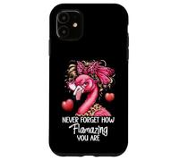 Never Forget How Flamazing You Are Flamingo Amazing Teacher Custodia per iPhone 11