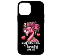 Never Forget How Flamazing You Are Flamingo Amazing Teacher Custodia per iPhone 12 mini