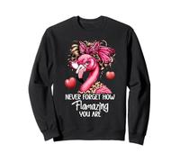 Never Forget How Flamazing You Are Flamingo Amazing Teacher Felpa