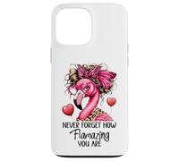 Never Forget How Flamazing You Are Flamingo Teacher Amazing Custodia per iPhone 13 Pro Max