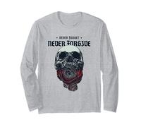 Never Forget Never Forgive (Dichiarazione di Justice Revenge) Maglia a Manica