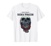 Never Forget Never Forgive (Dichiarazione di Justice Revenge) Maglietta
