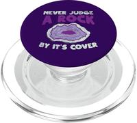 Never Judge A Rock dalla copertina Funny Rockhounding PopSockets PopGrip per MagSafe