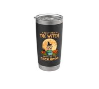 Never Mind The Witch Attenti al cane Cockapoo Halloween Bicchiere termico in acciaio inox doppia parete