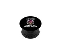 Never Mind The Witch Beware Of Labrador Dog Halloween PopSockets PopGrip Adesivo