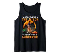 Never Mind The Witch Beware of Labrador Halloween Canotta