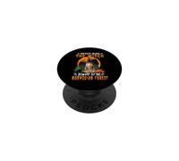 Never Mind The Witch Beware Of Norwegian Forest Halloween PopSockets PopGrip Adesivo