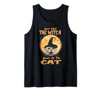 Never Mind The Witch Beware of The Cat Halloween Costume Canotta