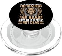 Never Mistake My Kindness For Weakness The Beast Inside Me PopSockets PopGrip per MagSafe