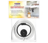 Never-MT, Kit di conversione originale per dispenser di sapone, realizzato negli Stati Uniti, kit con tubo di prolunga per lavello da cucina, non serve riempire più il flacone