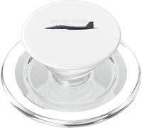 Never Poke The Bear Fighter Jet Design per i fan degli Stati Uniti PopSockets PopGrip per MagSafe
