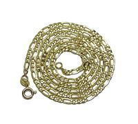 Never say Never Catena in oro giallo 18 carati per uomo o donna modello 3 x 1 di 3 mm di larghezza per 60 cm di lunghezza. 5,00 g di oro 18 carati., cm, Oro, Non Applicabile