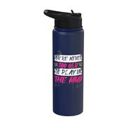 Never too old Muddy Race Mud Run Stainless Steel Insulated Water Bottle