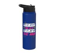 Never too old Muddy Race Mud Run Stainless Steel Insulated Water Bottle