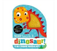 Never Touch a Dinosaur Jigsaw Puzzle Set (Mixed Media Product)