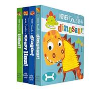 Never Touch a Series 4 Books Collection Set di Rosie Greening (Dinosaur, Dragon, Sleepy Lion & A Tiger)