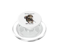 Never Touch My Nuts - Scoiattolo con vestito militare PopSockets PopGrip per MagSafe