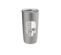 Never Trust the Living - Teschio Bicchiere termico in acciaio inox doppia parete