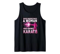 Never Underestimate a Woman Who Knows Karate Canotta