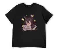 neverchange Men's Boku No Academia Aizawa Shouta Todoroki Bedrucktes T-Shirts Black 3XL