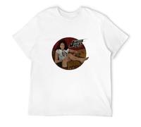 neverchange Men's Jungle Julia Vintage - Quentin Death Film Stuntman Tarantino Proof Mike T-Shirts White L
