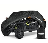 NEVERLAND UTV Cover 4-6 Passenger - All-Weather Protection Side by Side Cover, Compatible with Polaris RZR General Honda Suzuki Yamaha SxS Arctic Cat John Deere Kymco Bobcat Argo Can Am Maverick X3