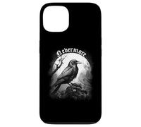 NEVERMORE Quoth The Raven Poem Edgar Allan Poe Meme Custodia per iPhone 13