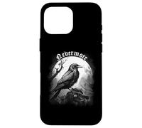 NEVERMORE Quoth The Raven Poem Edgar Allan Poe Meme Custodia per iPhone 16 Pro Max