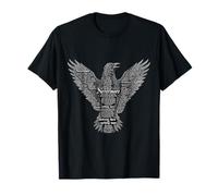 Nevermore Raven Edgar Allan Poe Gothic Poetry Design Maglietta
