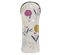Nevicata Berry Crema e Oro Golf Cover Cuoio Pu con Numero Tag per Driver Fairway Legno Hybrid fundas para maderas de golf