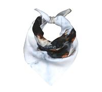 Nevicata del cane da montagna bernese,Sciarpa bandana per uomo e donna - Bandane eleganti e versatili per il collo e la testa