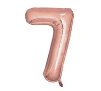 Neviti 81.3cm Oro Rosa Palloncini Stagnola 0 A 9 E 5.1x40.6cm - 16, 18, 20, 21,