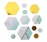 Neviti Colour Block Marble - Coriandoli decorativi, colore: menta/marmo