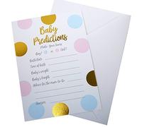 Neviti Modello Works Baby Prediction Biglietti con Buste, Multicolore, Confezione da 10