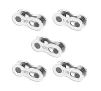 Nevoluxer 10 Pezzi Maglia Rapida Catena Bici 10 Velocità | Maglie Acciaio Riutilizzabili | Per Mountain Bike & Bici da Corsa | Compatibile Shimano/SRAM | Resistenza 950kgf