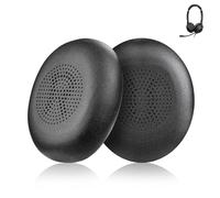 Nevoluxer Cuscinetti Cuffie per Jabra Evolve2 30 SE, Cuscinetti Auricolari in Morbida Pelle Proteica, Ricambi per Cuffie On-Ear Wireless, Set di Sostituzione