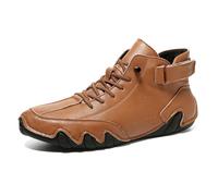 Nevova Shoes for Men & Women, Arch Support, Nevoldeck Orthopedic Shoes, Lightweight & Waterproof And Breathable (Yellow-Brown,15 Women/13.5 Men)