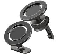 NevPuose 360 Degree Magnetic Car Phone Mount - Air Vent Rotating Holder, Dashboard Mobile Device Cradle, Strong Magnetic Vehicle Phone Stand, Universal Holder For SUV Truck Car Driving Travel Use