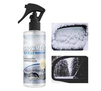 NevPuose Antigelo per Liquido Lavavetri del Parabrezza 'Automobile, Antigelo per Sciogliere Il Ghiaccio 100 ml, Liquido Sbrinatore per Lavavetri, per Brina Ghiaccio Finestre Congelatori Frigoriferi