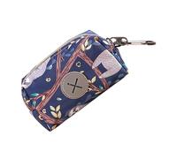 NevPuose Borsa per rifiuti di animali domestici, dispenser per cacce, contenitore per la pulizia, a forma di osso, clip per le mani, organizer per passeggiate all'aperto, contenitore ad