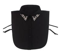 NevPuose Detachable Rhinestone Collar Neckwear, Shiny Crystal Accessory, Sophisticated Dress And Sweater Decoration | for Women Bridal Wedding Party Costume Formal Occasion Wear