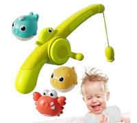 NevPuose Giocattoli Da Bagno A Forma Di Pesce - Set di Gioco Magnetico ed Educativo | Giocattolo da per i Bambini | Per Bambini Di Età 18 E Oltre Ragazzi E Ragazze Per Casa Bagno Vasca E Doccia