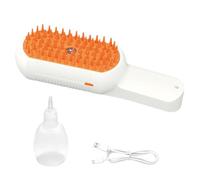 NevPuose Pennello a vapore per gatti, pennello a vapore gatto,Pennello per cani con vapore - Design ergonomico Pettino spray per la depilazione per animali domestici per cucciolo di gattino grande