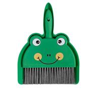 NevPuose Portable Mini Cleaning Brush - Handheld Dustpan Broom, Tiny Multi Purpose Sweeping Tool, Compact Household Cleaner | Efficient Pet Hair Removal Accessory for Sofa Desks Cabinets Small Spaces