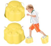 NevPuose Stilt da passeggio per bambini, bambini in equilibrio - 2x Kids Cartoon Paw Shape Stilts per il bilanciamento,Allenatore sensoriale per attività all'aperto per esterni ragazzi Girls giocano