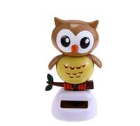 NevPuose Towboard Di Tremori Di Gufo - Ornamento Per Auto, Figurina Per Animali | Figura Da Testa Oscillante Per Donne Driver Dripboard Regalo, Decorazione Di Cabina Automatica Carina, Ballerino